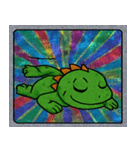 伝説の爆走イグアナ団@SFW（個別スタンプ：11）