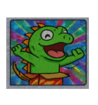 伝説の爆走イグアナ団@SFW（個別スタンプ：14）