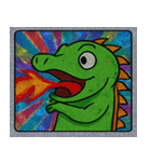 伝説の爆走イグアナ団@SFW（個別スタンプ：15）