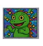 伝説の爆走イグアナ団@SFW（個別スタンプ：16）