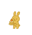 ニコニコハッピーラビット2（個別スタンプ：36）