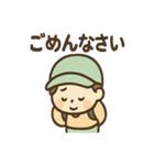ゆる配達員さん ご連絡スタンプ（個別スタンプ：24）