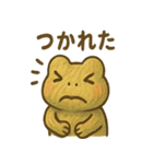 木彫りカエルさんのおうち連絡（個別スタンプ：29）