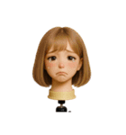 ウィッグにだって感情はあるもん（個別スタンプ：25）