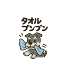 シュナウザーといっしょです（個別スタンプ：29）