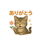 猫いろいろ日常会話14（個別スタンプ：40）