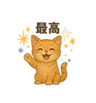 猫いろいろ日常会話12（個別スタンプ：14）