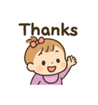 赤ちゃんの「ありがとう」いろいろスタンプ（個別スタンプ：31）
