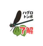 ハグロンが飛んできたよ！（個別スタンプ：1）