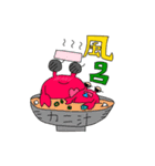 野球好きなかにさんの育児スタンプ（個別スタンプ：3）