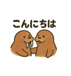 ゆるかわセイウチ日常スタンプ（個別スタンプ：2）