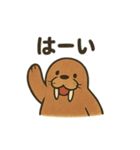 ゆるかわセイウチ日常スタンプ（個別スタンプ：5）
