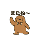 ゆるかわセイウチ日常スタンプ（個別スタンプ：12）