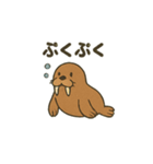 ゆるかわセイウチ日常スタンプ（個別スタンプ：15）