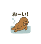 ゆるかわセイウチ日常スタンプ（個別スタンプ：21）