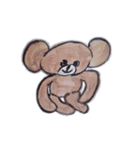 くまこどもLINEスタンプ！（個別スタンプ：34）