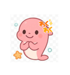 ピンクいるかちゃん（個別スタンプ：6）