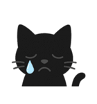 黒猫まる（個別スタンプ：17）