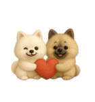ブン太くんとリン太くん♡（個別スタンプ：3）