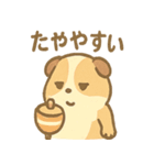 モルモットさんのくるくる大好き（個別スタンプ：40）