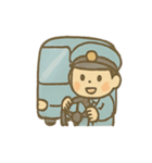 ゆるかわバス運転手さんの毎日ことば（個別スタンプ：13）
