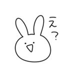5秒で描いたうさぎ（個別スタンプ：9）