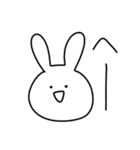 5秒で描いたうさぎ（個別スタンプ：22）