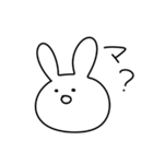 5秒で描いたうさぎ（個別スタンプ：24）