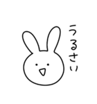 5秒で描いたうさぎ（個別スタンプ：28）