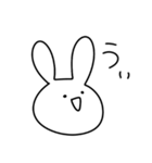 5秒で描いたうさぎ（個別スタンプ：32）