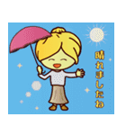 ずっと使える☆ブロンドヘアの女の子（個別スタンプ：24）