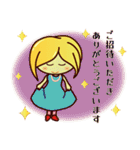 ずっと使える☆ブロンドヘアの女の子（個別スタンプ：26）
