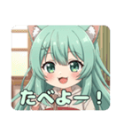 プレミアムパーカーみなみちゃんとカード（個別スタンプ：7）