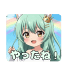 プレミアムパーカーみなみちゃんとカード（個別スタンプ：26）