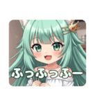 プレミアムパーカーみなみちゃんとカード（個別スタンプ：29）