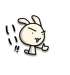 ひとことだけで伝えるうさぎ（個別スタンプ：13）