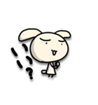 ひとことだけで伝えるうさぎ（個別スタンプ：14）