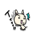 ひとことだけで伝えるうさぎ（個別スタンプ：15）