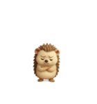 ほのぼの脱力♪ハリネズミスタンプ（個別スタンプ：5）