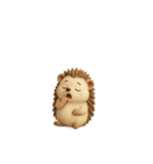 ほのぼの脱力♪ハリネズミスタンプ（個別スタンプ：7）