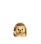 ほのぼの脱力♪ハリネズミスタンプ（個別スタンプ：12）
