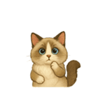 Wordless Cat Moods（個別スタンプ：15）