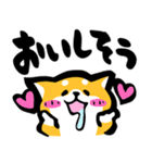 ふでしば【フェイス】相づち、返事（個別スタンプ：37）