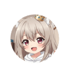 ミルクティーみなみちゃんプレミアム（個別スタンプ：6）
