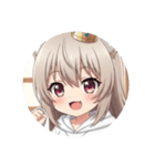 ミルクティーみなみちゃんプレミアム（個別スタンプ：7）