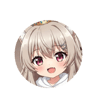 ミルクティーみなみちゃんプレミアム（個別スタンプ：8）
