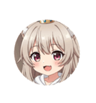 ミルクティーみなみちゃんプレミアム（個別スタンプ：12）