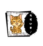 『ベンガル』のスタンプ（個別スタンプ：40）