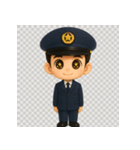 「りくとくん☆陸上自衛隊風スタンプ集」（個別スタンプ：7）
