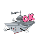空母LINEスタンプ（個別スタンプ：1）